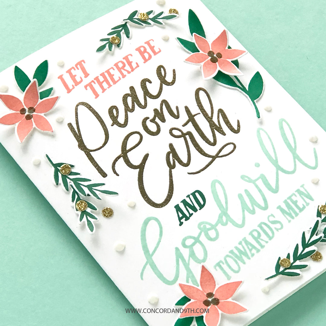 Peace On Earth Stamp Set Concord 9th