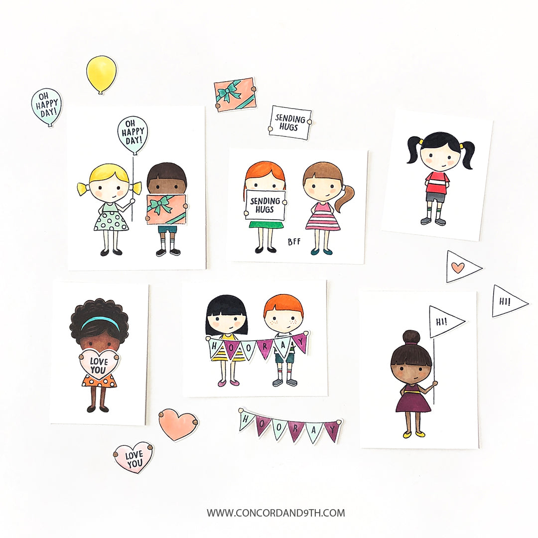 Petite Pals Stamp Set - Concord & 9th