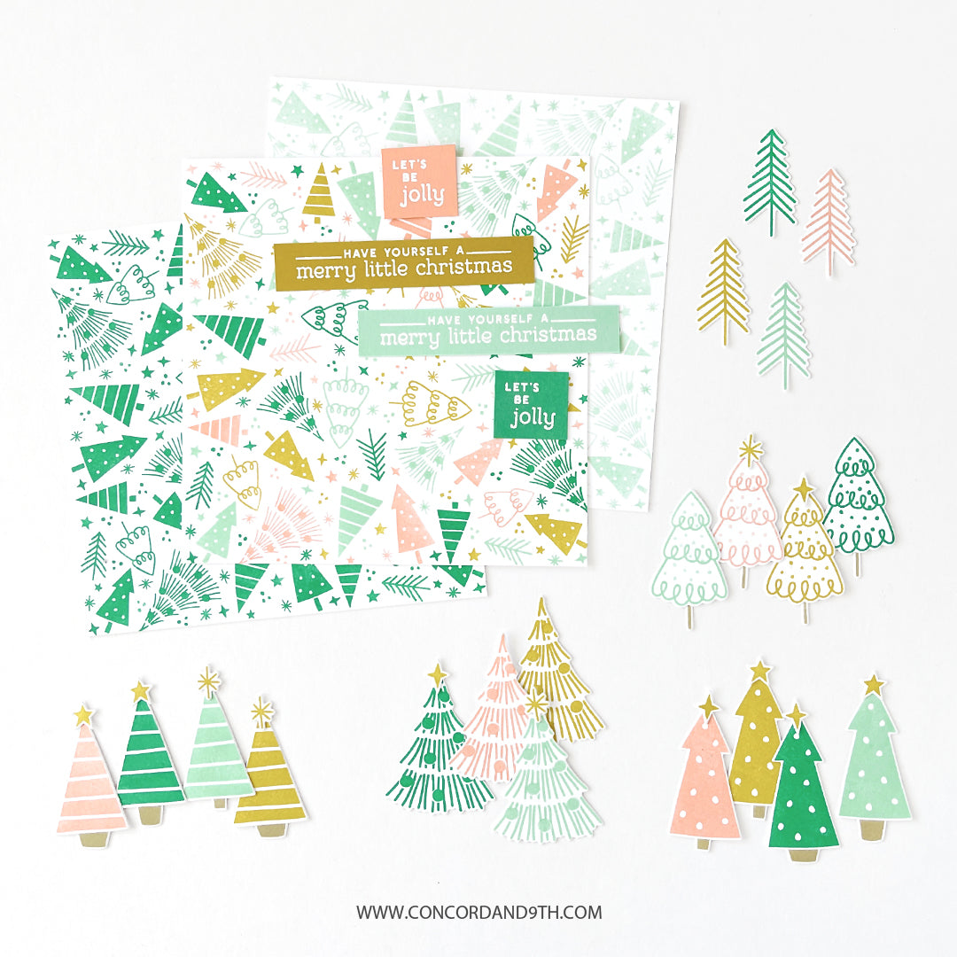 Tiny Trees Turnabout Stamp Set