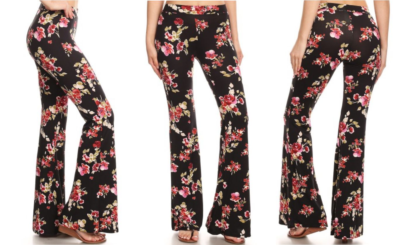 floral yoga pants