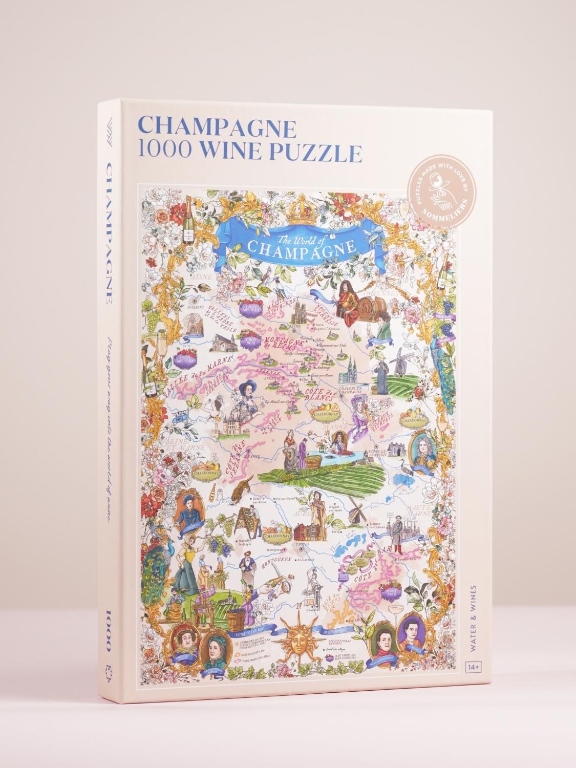 Wine Puzzle - Champagne - Water and Wines CA product image