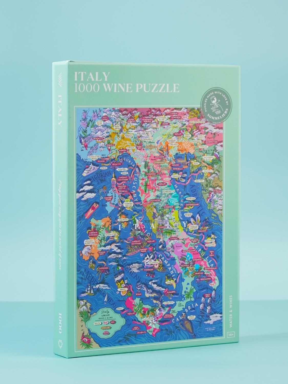 Wine Puzzle - Italy - Water and Wines CA product image