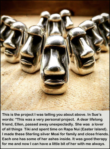 Easter Island Head pendants