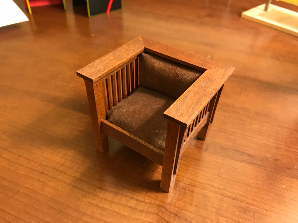 Stickley Morris Chair Keenderson Miniatures
