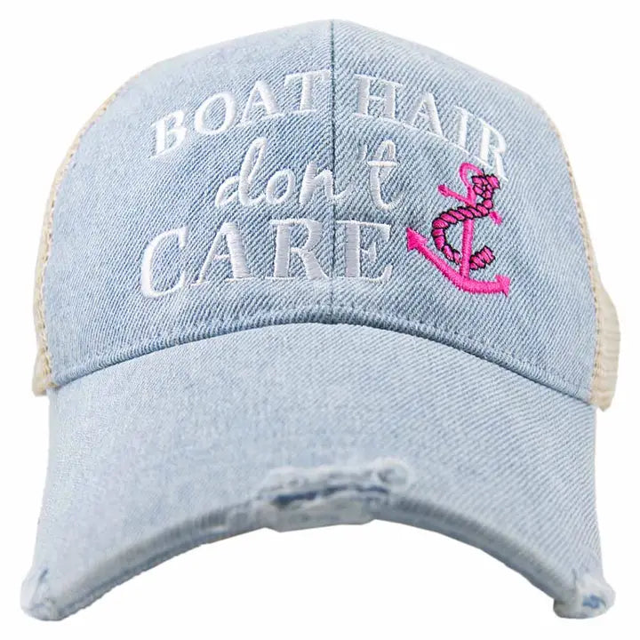 Boat Hair Don't Care Hat