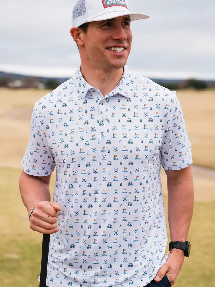 Performance Button Up Shirt - Hole in One