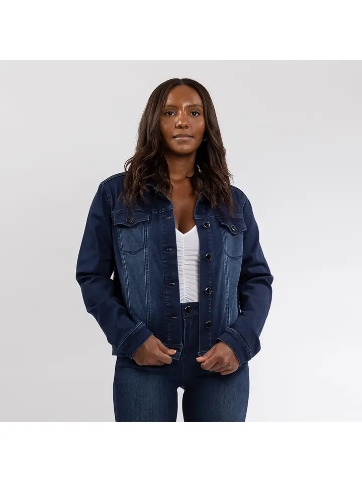 Better Butter Classic Denim Jacket in Blue