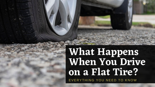 can I drive on a flat tire?