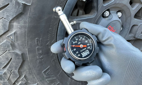 analogue tire pressure gauge