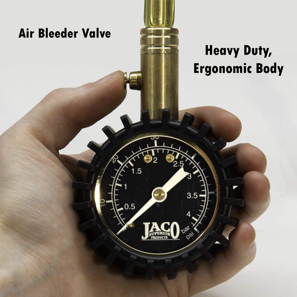 presta valve air pressure gauge