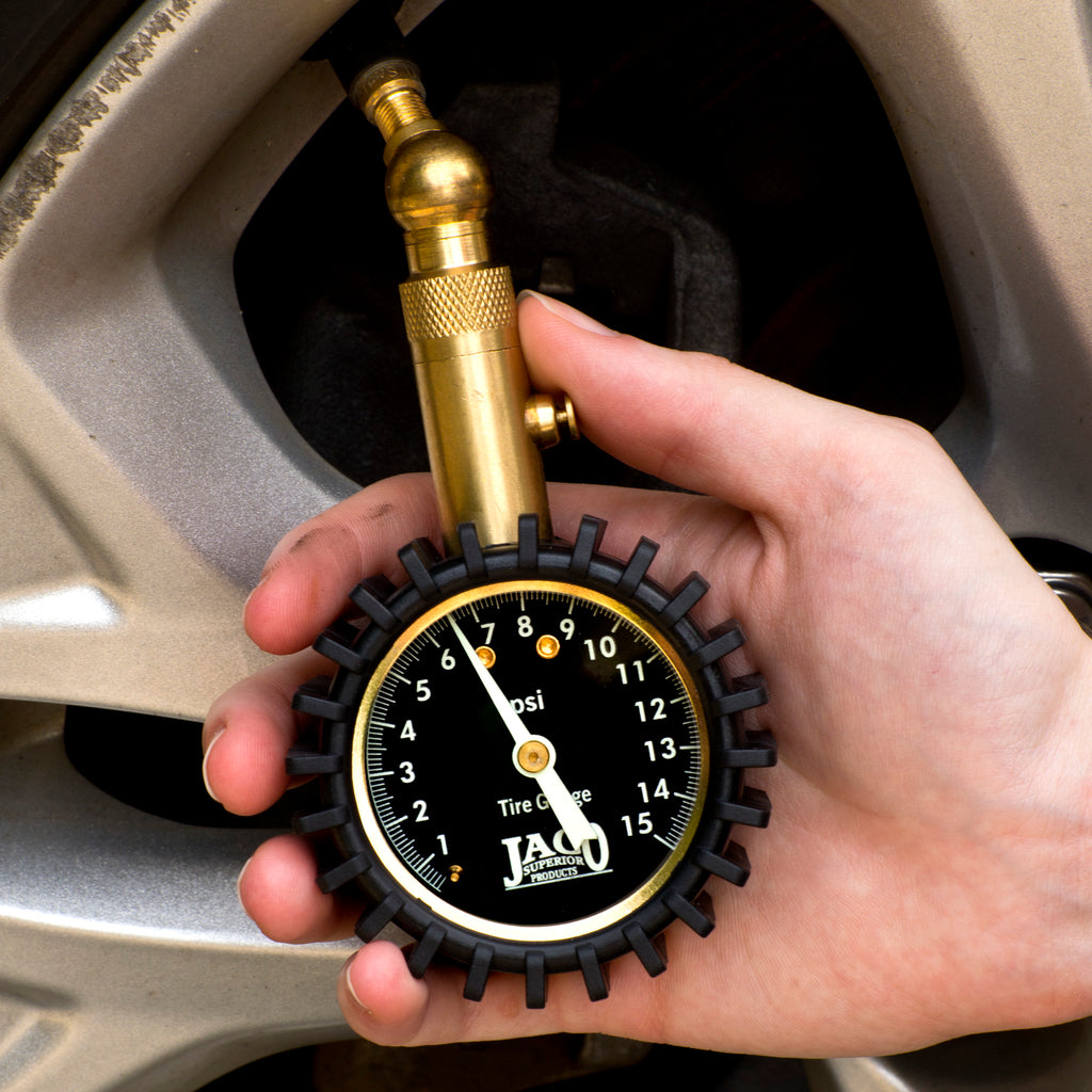 jaco bikepro presta tire pressure gauge