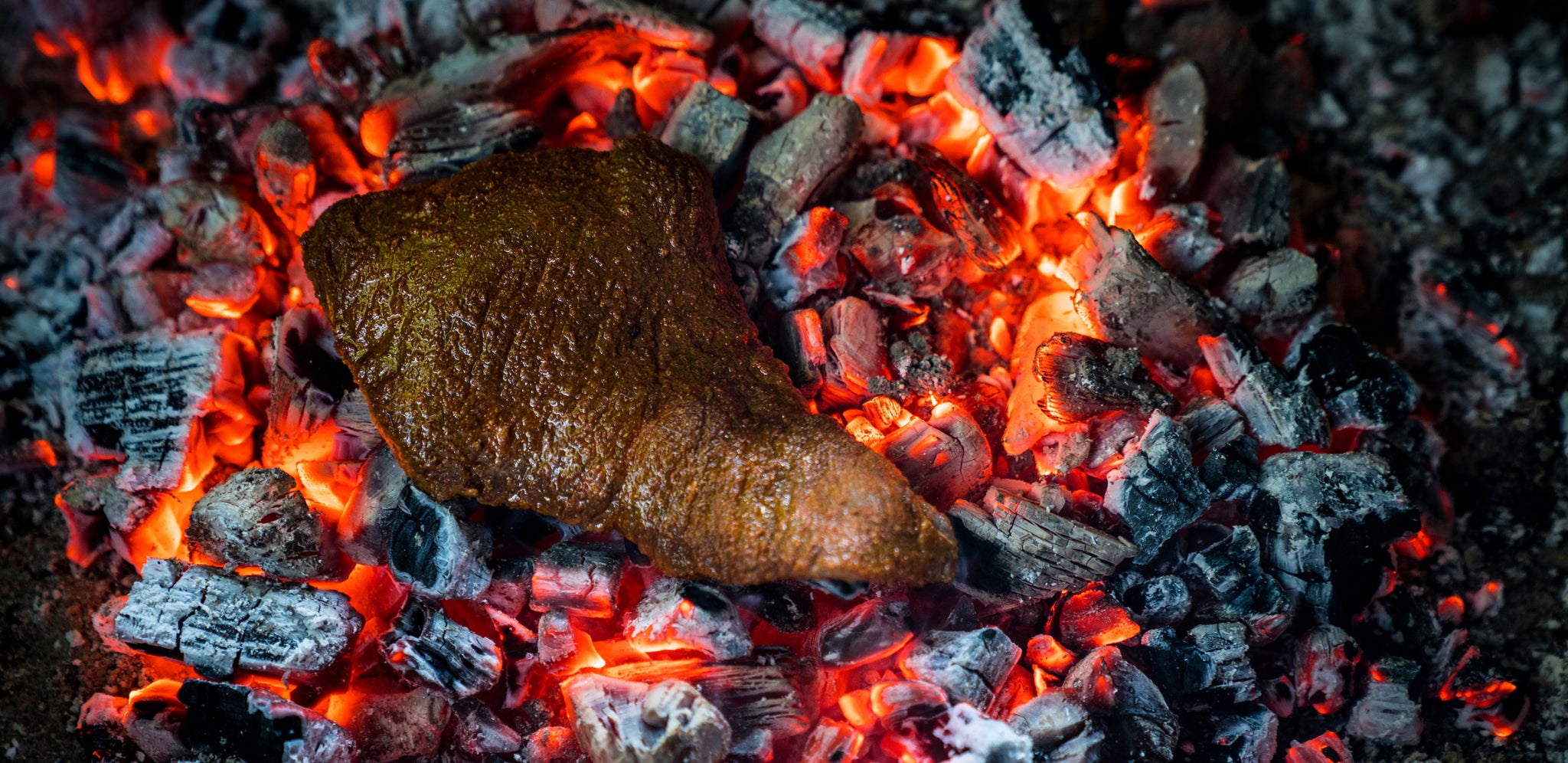 Steak on a grill