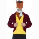Image of a man in a fantastic Mr Fox costume