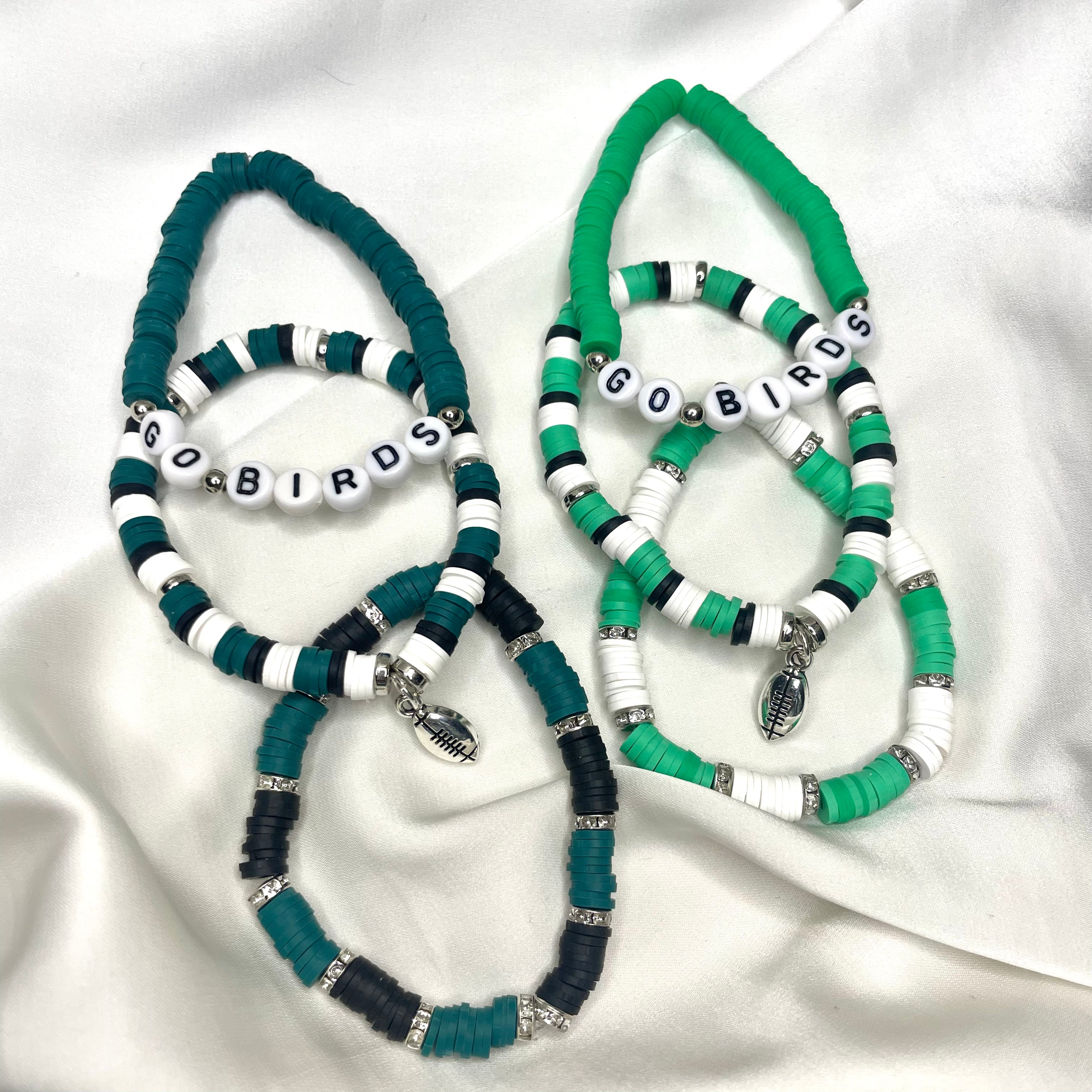 "Go Birds" Bracelet Stack