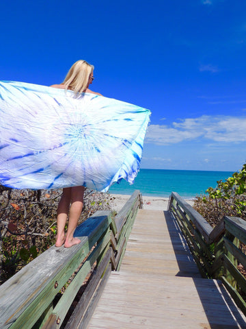 sand cloud beach towel