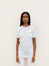 Shark Fin Blue Organic Tee