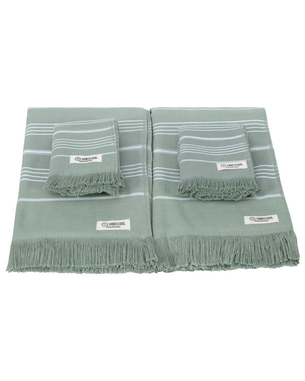 Classic XL Bath Bundle 4 Pack - Sage