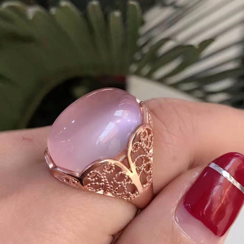 Rose Quartz Ring