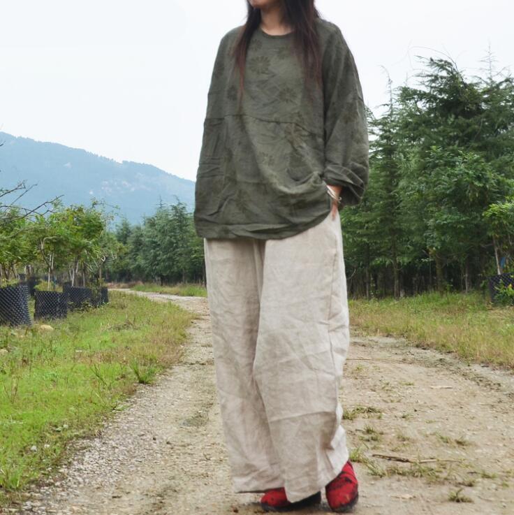 Oversized Linen Shirt  | Zen