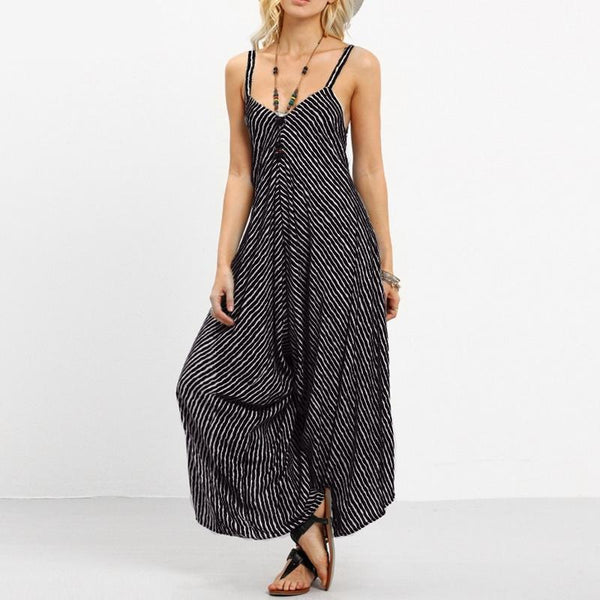 buddha-trends-black-white-small-black-and-white-striped-palazzo-overall ...