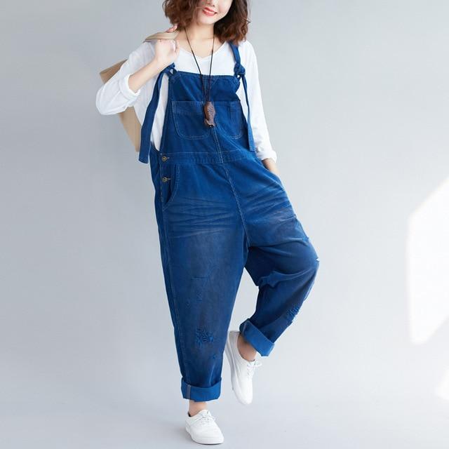 Baggy Corduroy Overall