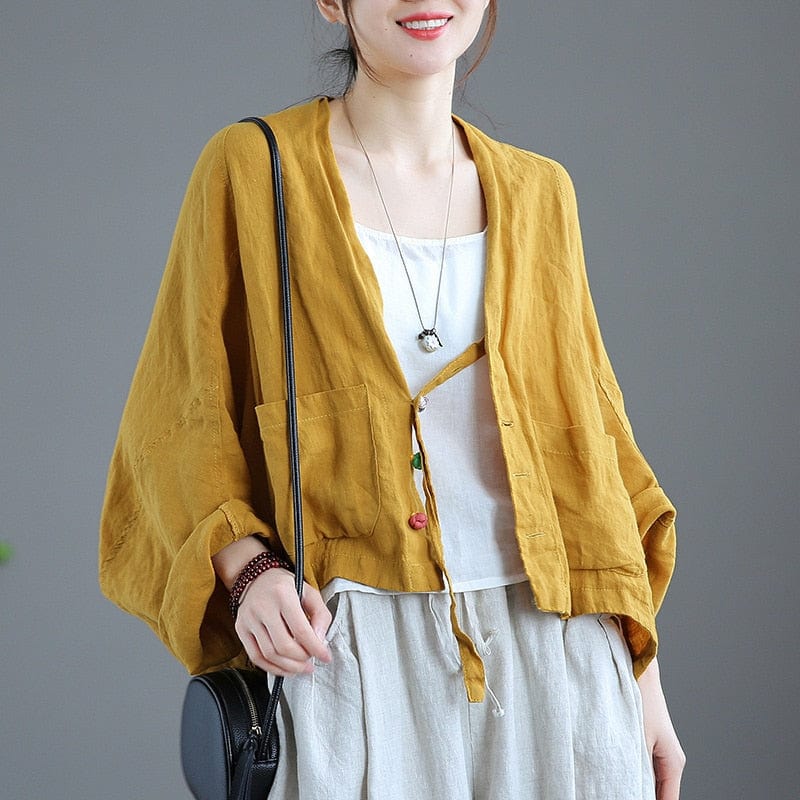 Oversized Button Down Cardigan