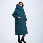 cambioprcaribe Coats Mia Long Hooded Puffer Coat