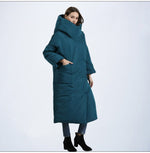 cambioprcaribe Coats Mia Long Hooded Puffer Coat
