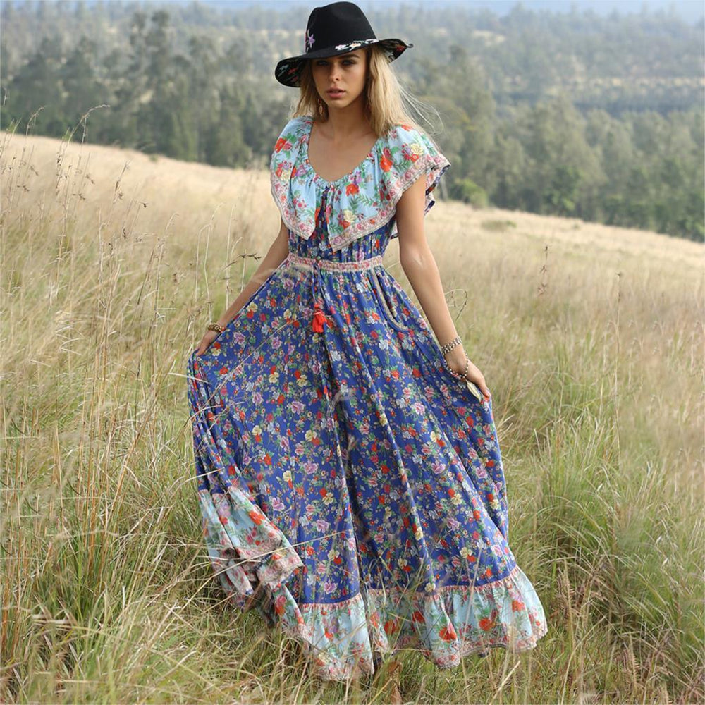 Liberty Hippie Chic Floral Dress