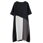 cambioprcaribe Dress Geometric Loose T-Shirt Dress