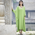 cambioprcaribe Dress Green / One Size Oversized Loveleen Dress  | Zen