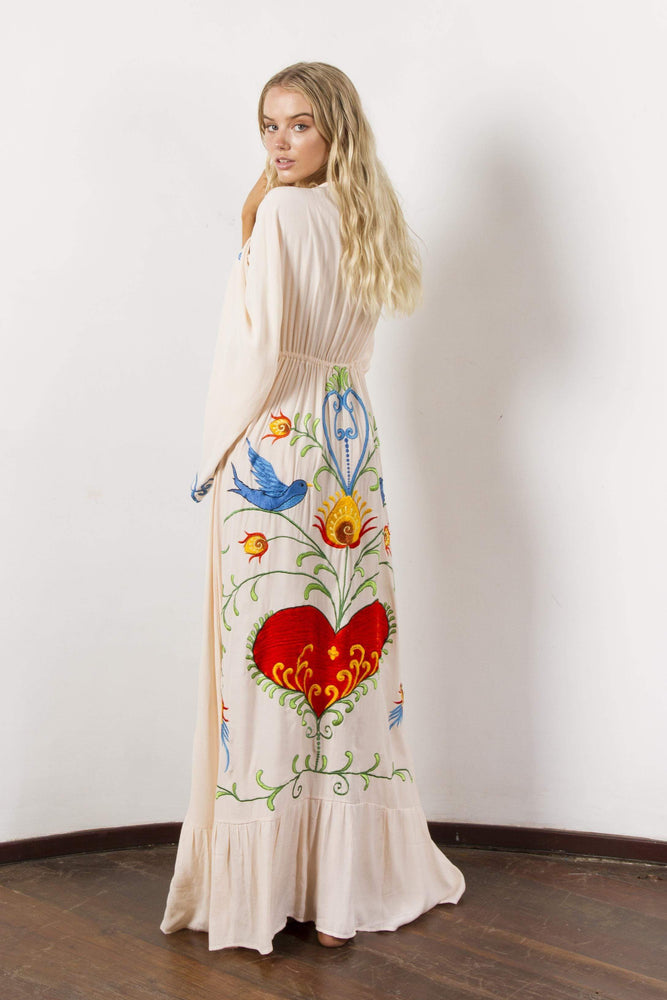 cambioprcaribe Dress Higher Consciousness  Boho Maxi Dress