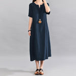 cambioprcaribe Dress Navy / S Keep It Fresh Midi Dress