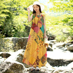 Sweet Dreams Patchwork Hippie Dress