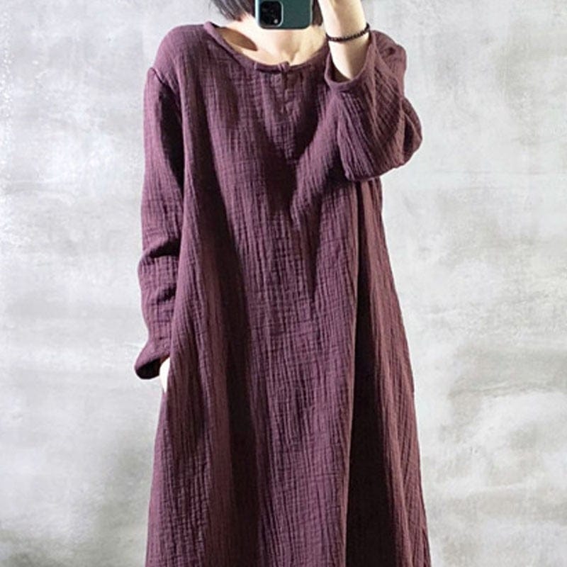cambioprcaribe Dress Vibrant Long Sleeve Maxi Dress  | Zen