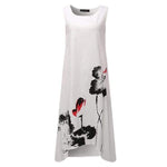 cambioprcaribe Dress White / S Floral Lily Sun Dress