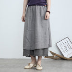 Split Side Palazzo Skirt Pants | Zen