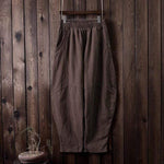 Wide Leg Linen Harem Pants | Zen