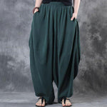 cambioprcaribe Harem Pants Flowy & Free Cotton Harem Pants  | Zen