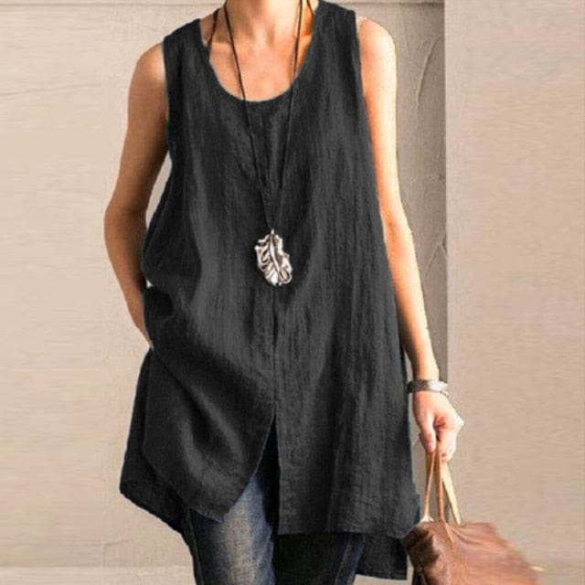 Oversized Basic Tank Top