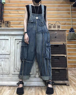 cambioprcaribe Loose Baggy Overall