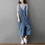 cambioprcaribe Overalls Blue / M Blue Denim Loose 90s Overall