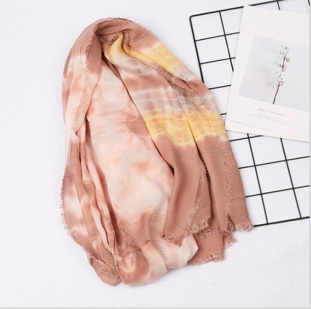 cambioprcaribe Oversized Tie-Dye Scarf