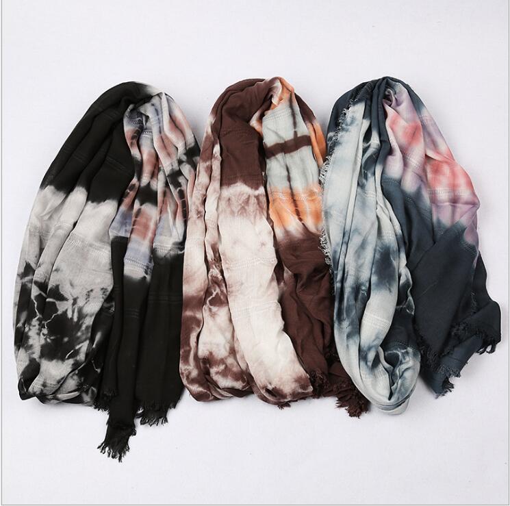 cambioprcaribe Oversized Tie-Dye Scarf