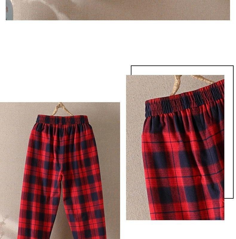 cambioprcaribe Plaid Hippie Pants