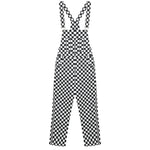 cambioprcaribe Plaid Overalls Black And White Check Vintage Overall