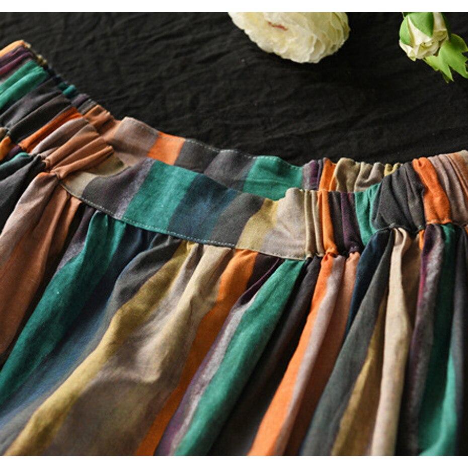 Pure Vintage Striped Skirt