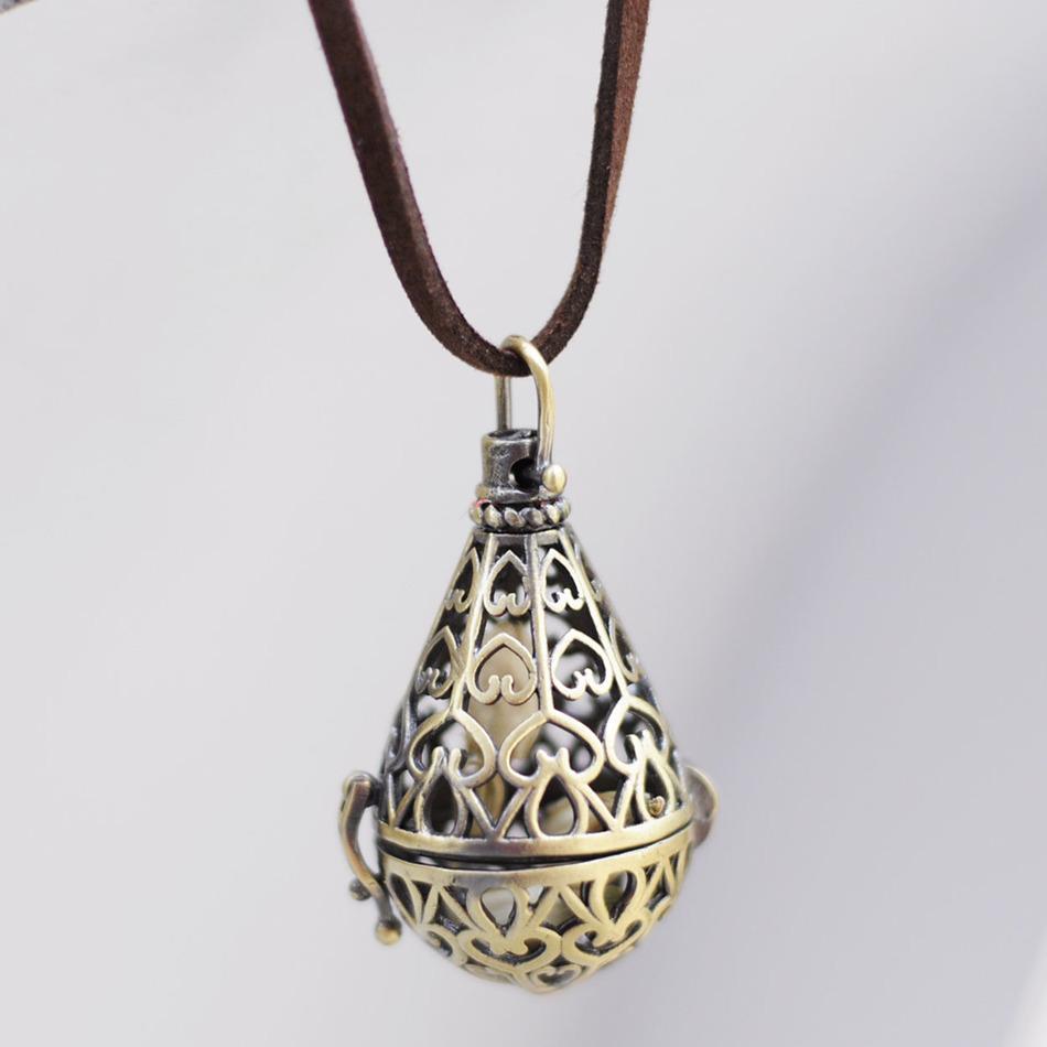 Teardrop Locket Necklace