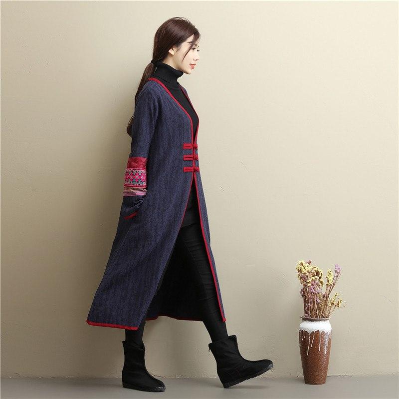 Trinity Embroidered Linen Coat
