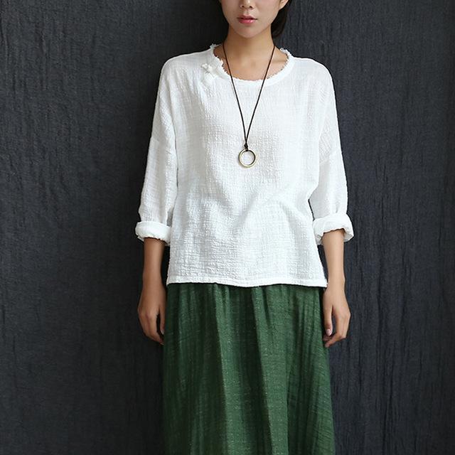 Long Sleeve Linen Shirt  | Zen